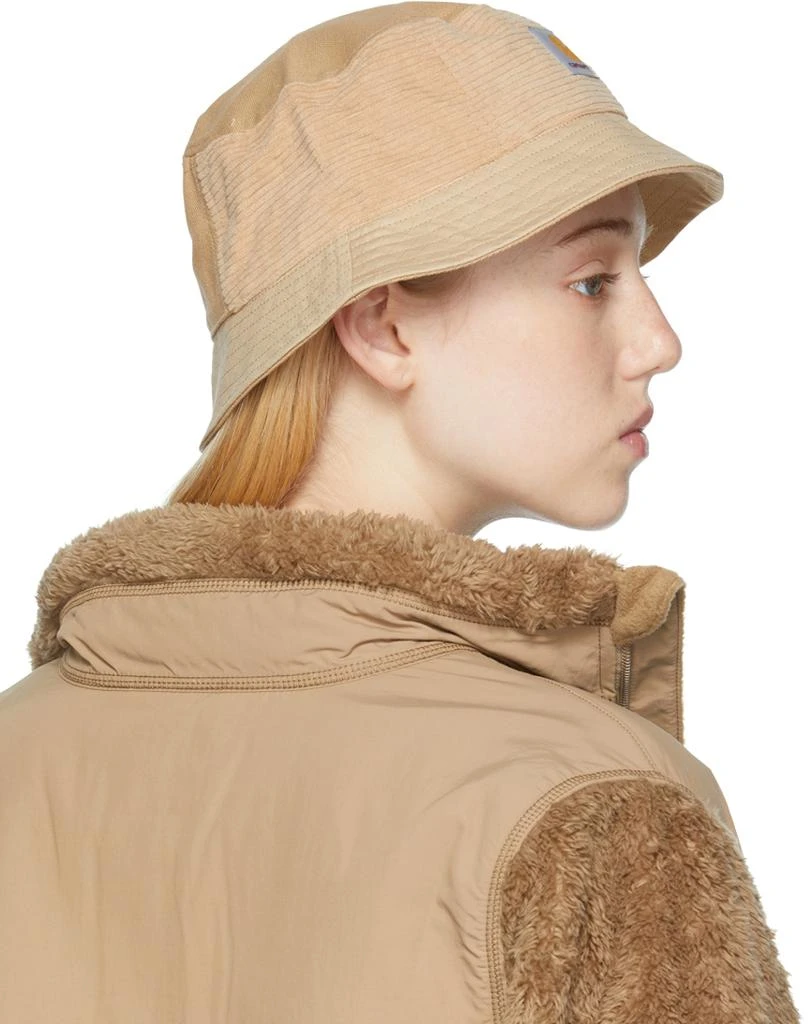 商品Carhartt WIP|Tan Medley Bucket Hat,价格¥191,第3张图片详细描述