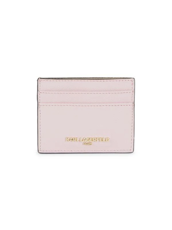 商品Karl Lagerfeld Paris|Patch Graphic Card Holder,价格¥237,第2张图片详细描述