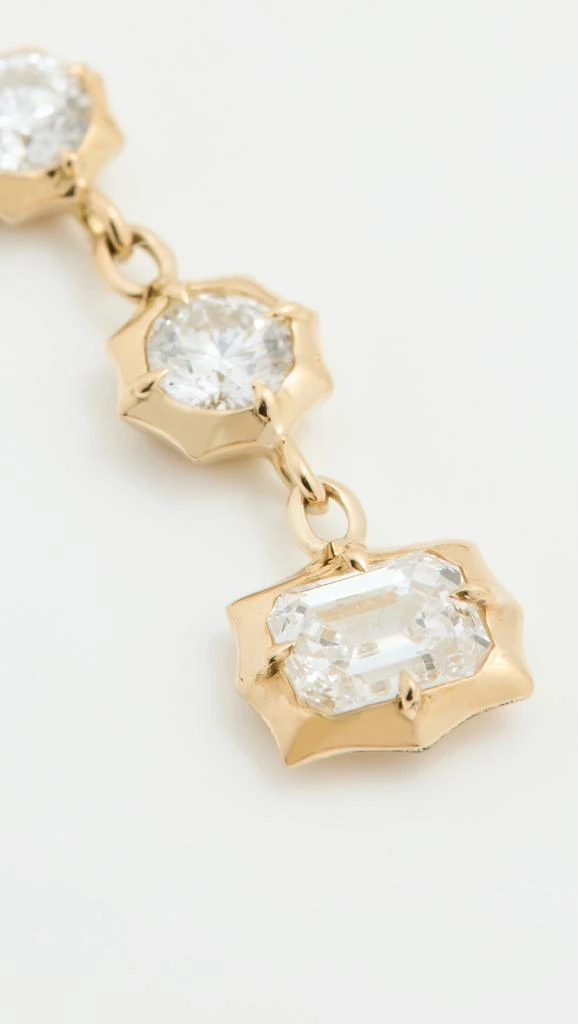 商品Jade Trau|Jade Trau 18k Vanguard 短吊坠耳钉,价格¥70943,第4张图片详细描述