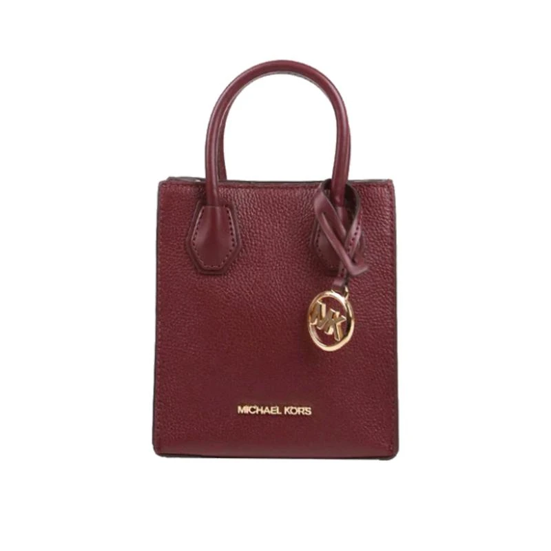 商品[国内直发] Michael Kors|迈克·科尔斯 MICHAEL KORS 奢侈品 女士红色手提斜挎包 35S1GM9T0L MERLOT,价格¥1065,第1张图片