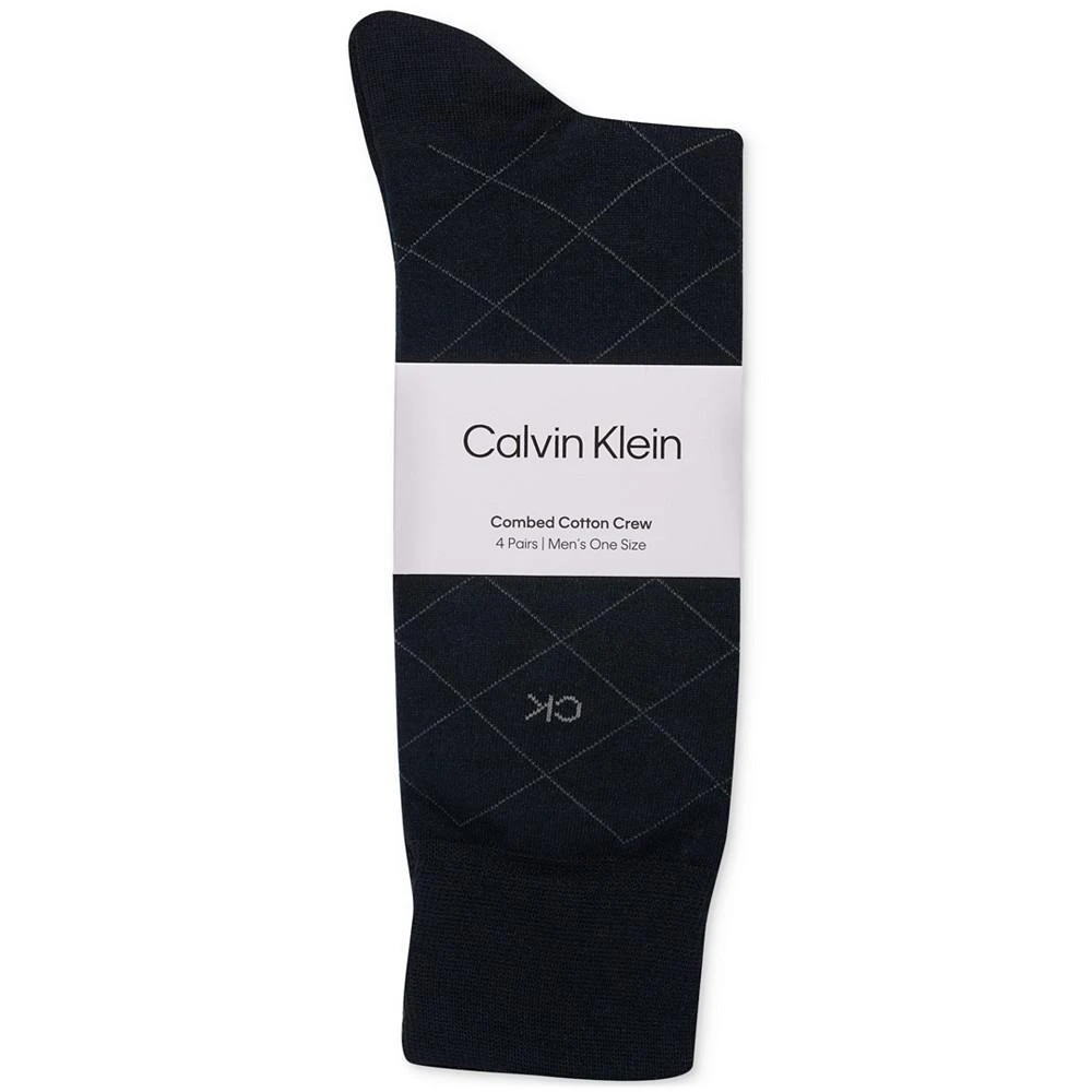 商品Calvin Klein|4-Pack Patterned Dress Socks,价格¥135,第2张图片详细描述
