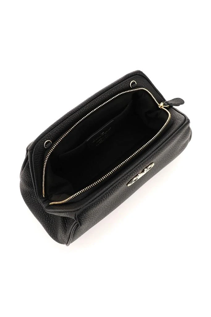 商品Salvatore Ferragamo|Salvatore ferragamo gancini leather mini bag,价格¥3889,第2张图片详细描述