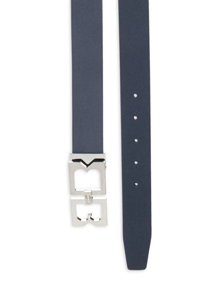 商品Bruno Magli|Double-Buckle Leather Belt,价格¥798,第2张图片详细描述