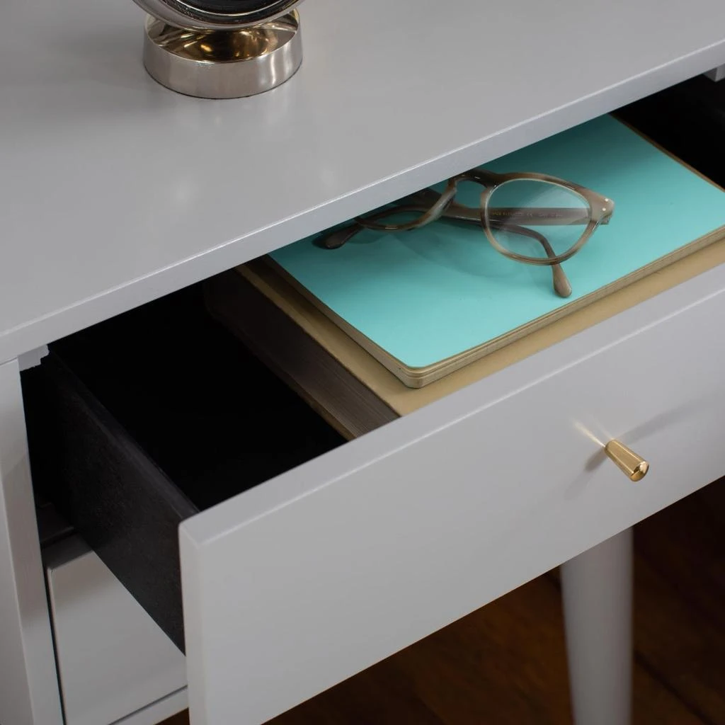商品Safavieh|Lyla Mid Century Retro Silver Cap Nightstand,价格¥1560,第1张图片