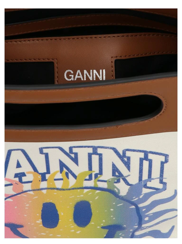 商品Ganni|Logo print shopping bag,价格¥1053,第4张图片详细描述