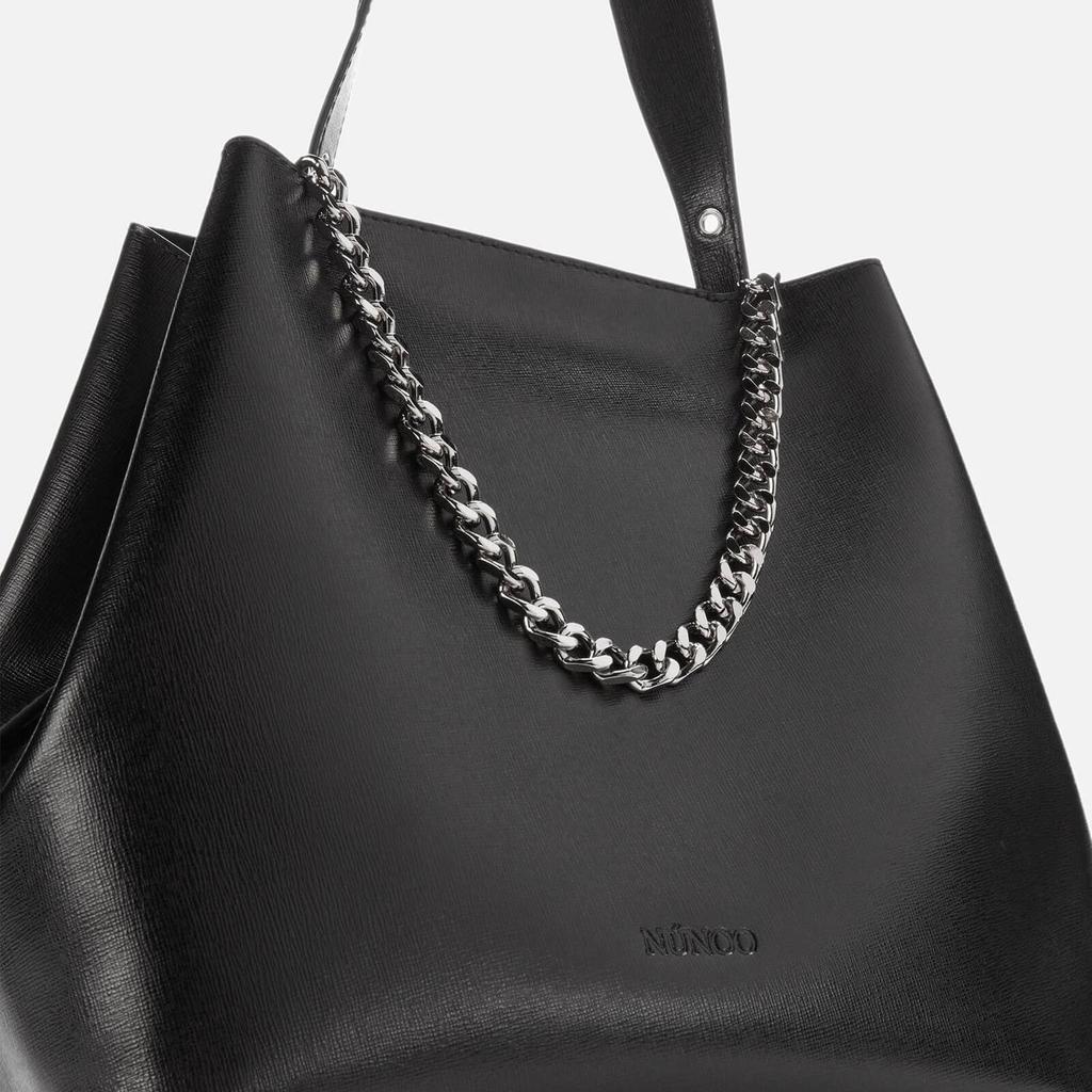 Núnoo Women's Chiara LWG Leather Shoulder Bag - Black商品第3张图片规格展示