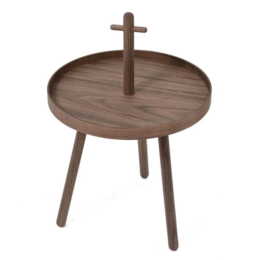 商品wireworks|Wireworks Walnut Pick Me Up Side Table,价格¥529,第2张图片详细描述