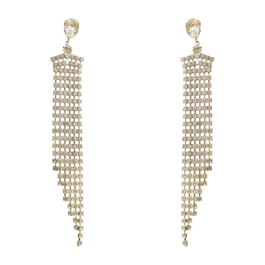 商品[二手商品] Carlo Zini|Crystal Pendant Earrings,价格¥3830,第1张图片