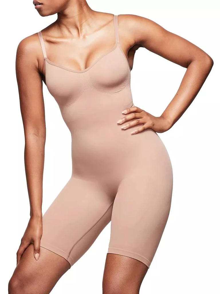 商品SKIMS|Seamless Sculpt Mid Thigh Bodysuit,价格¥551,第2张图片详细描述