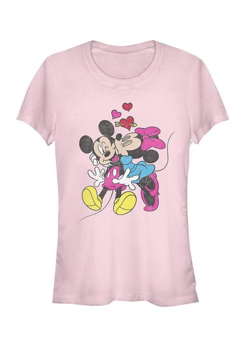 商品Disney|Classic Mickey Minnie Love Graphic T Shirt,价格¥251,第1张图片