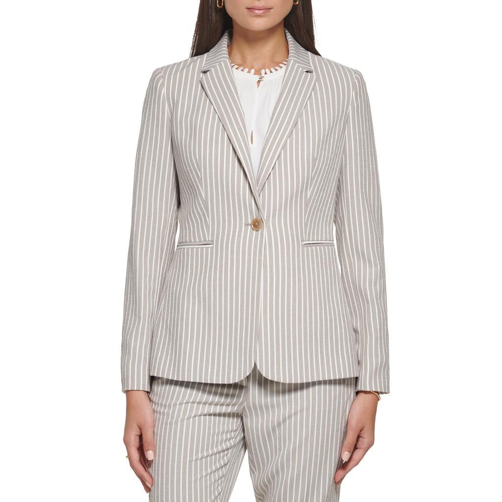 商品Tommy Hilfiger|Felx Fit One-Button Stripe Blazer,价格¥375,第1张图片