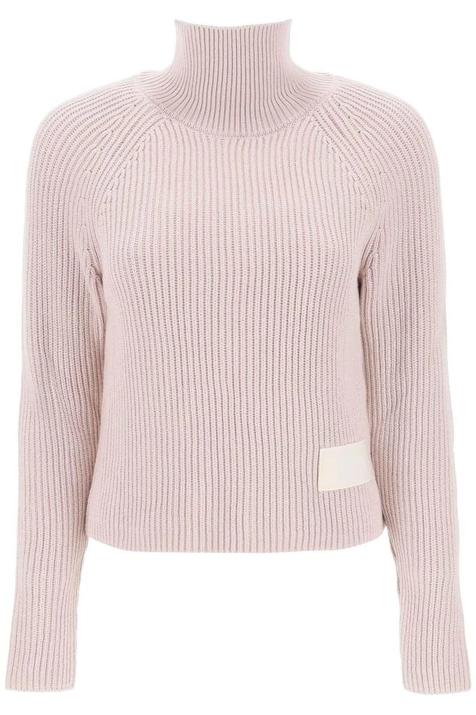 商品AMI|English rib funnel-neck sweater,价格¥1587,第1张图片