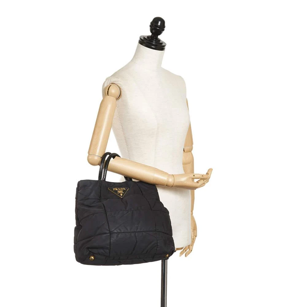 Prada Black Tessuto Bomber Handbag 商品