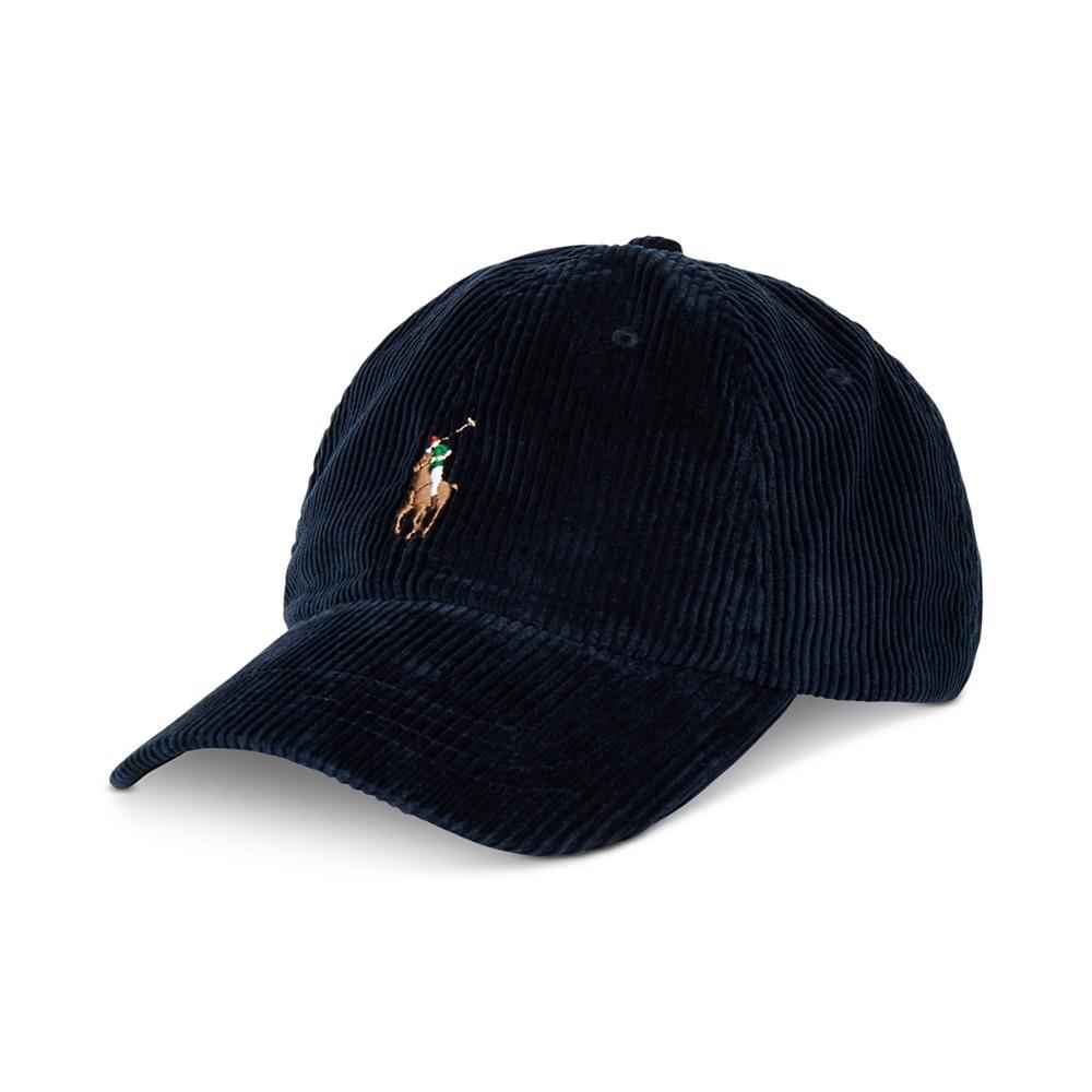 商品Ralph Lauren|Men's Corduroy Ball Cap,价格¥411,第1张图片