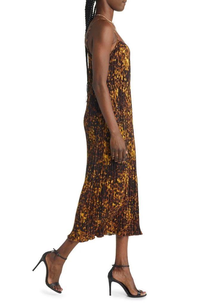 商品Rails|Ami Toritese Shell Print Plissé Slip Dress,价格¥576,第3张图片详细描述