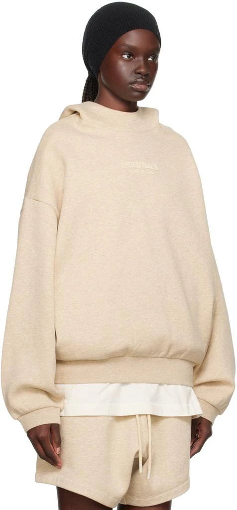 商品Essentials|Beige Bonded Hoodie,价格¥590,第2张图片详细描述