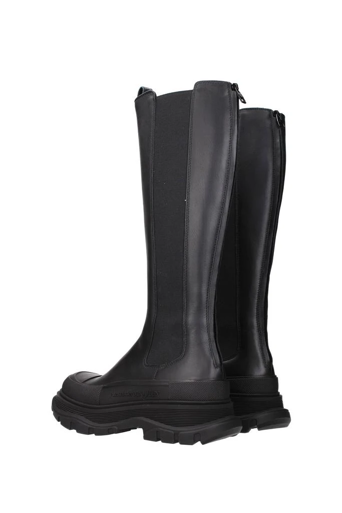 商品Alexander McQueen|Boots Leather Black,价格¥3510,第4张图片详细描述