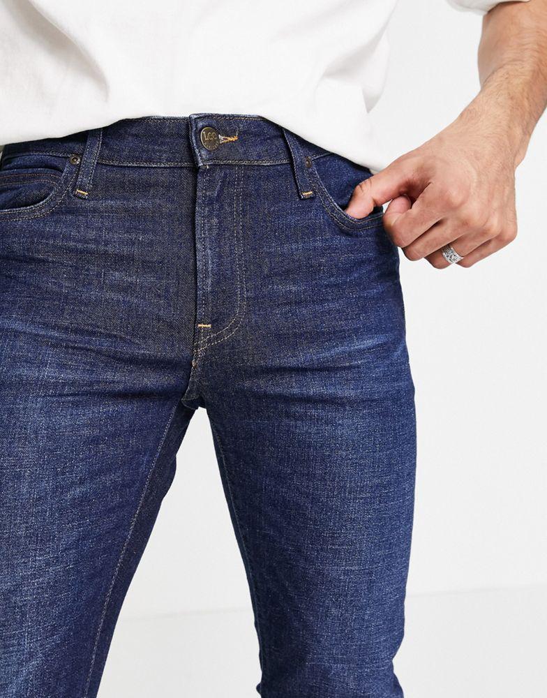 Lee Malone slim fit jeans in blue商品第4张图片规格展示