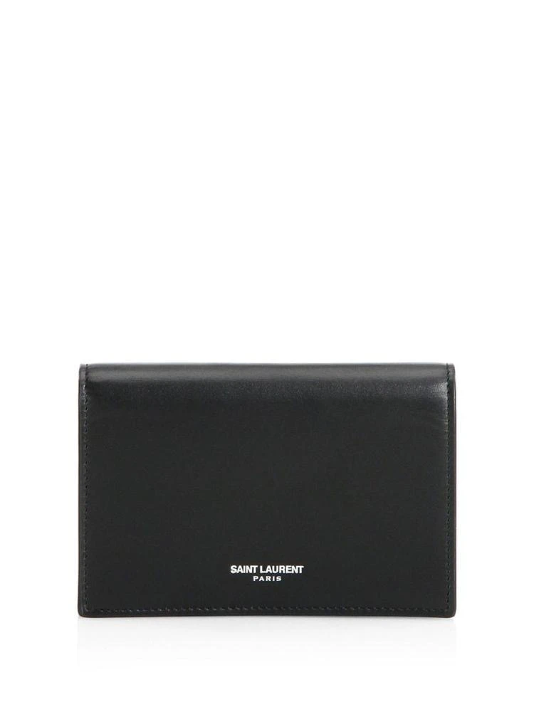 商品Yves Saint Laurent|Saint Laurent - Fragments French Leather Wallet,价格¥3373,第1张图片