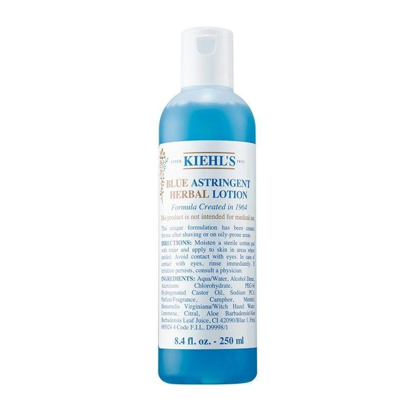 商品Kiehl's|Kiehl's科颜氏蓝色草本净肤水250ML,价格¥307,第1张图片