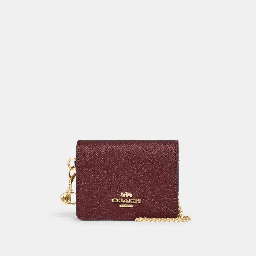 Coach Outlet Boxed Mini Wallet On A Chain商品第1张图片规格展示