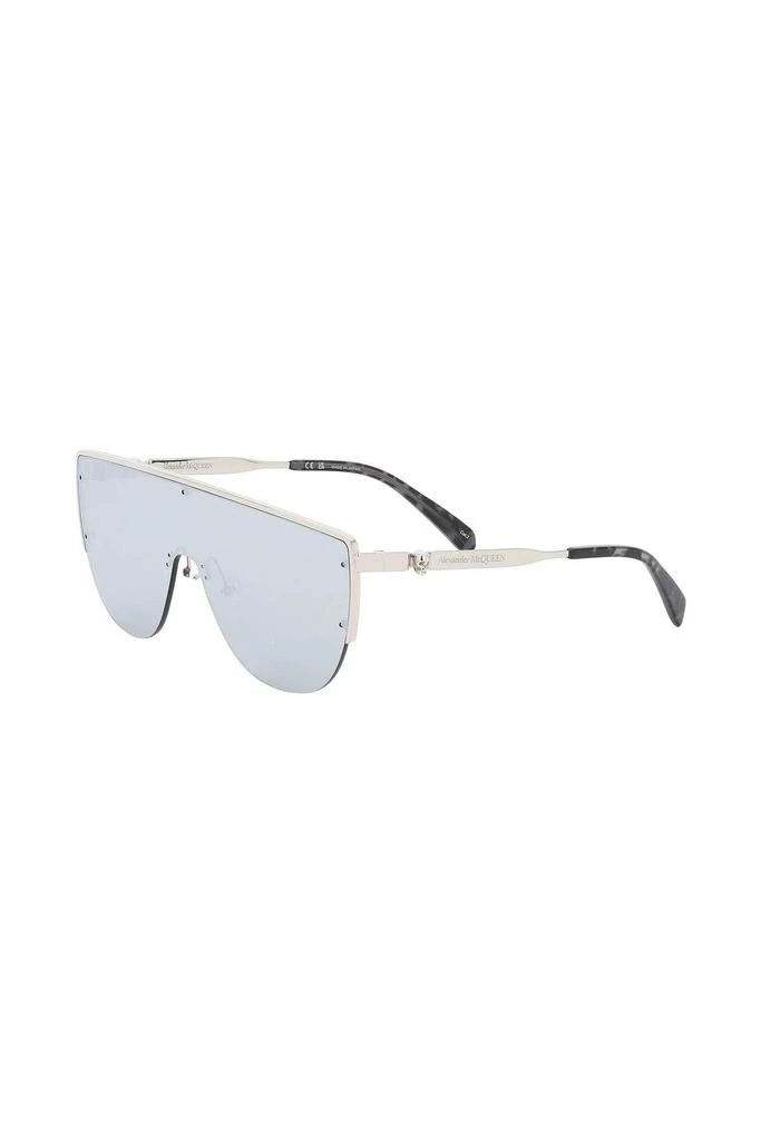 商品Alexander McQueen|Sunglasses with mirrored lenses and mask-style frame,价格¥2790,第2张图片详细描述