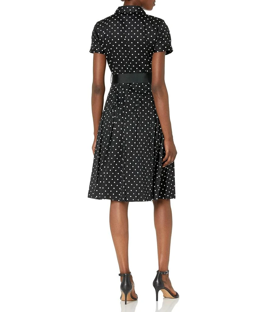 商品Karl Lagerfeld Paris|Women's Polka Dot Cotton Shirt Dress,价格¥620,第2张图片详细描述