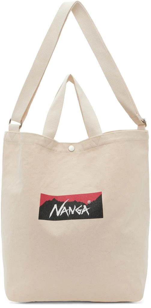 商品NANGA|Off-White 2-Way Tote,价格¥187,第1张图片