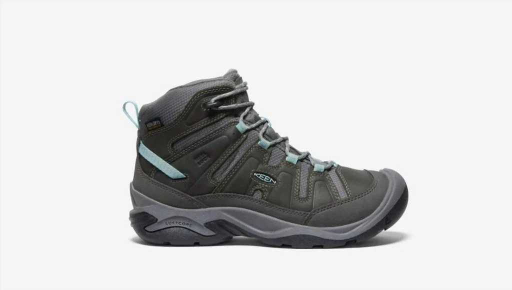 商品Keen|Women's Circadia Mid Wide Width In Gray/blue,价格¥822,第1张图片