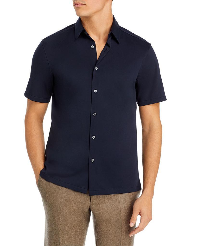 商品Theory|Irving Regular Fit Short Sleeve Shirt,价格¥1065,第1张图片