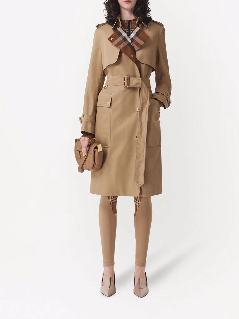 商品Burberry|BURBERRY - Cotton Trench Coat,价格¥16620,第3张图片详细描述