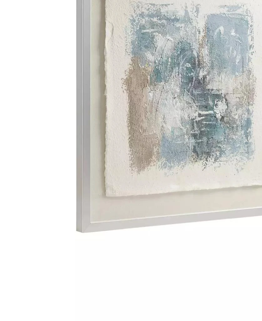 商品Madison Park|Single Piece Ashlar Glass Framed Hand Painted Rice Paper Abstract, 25.5" x 25.5",价格¥1884,第2张图片详细描述