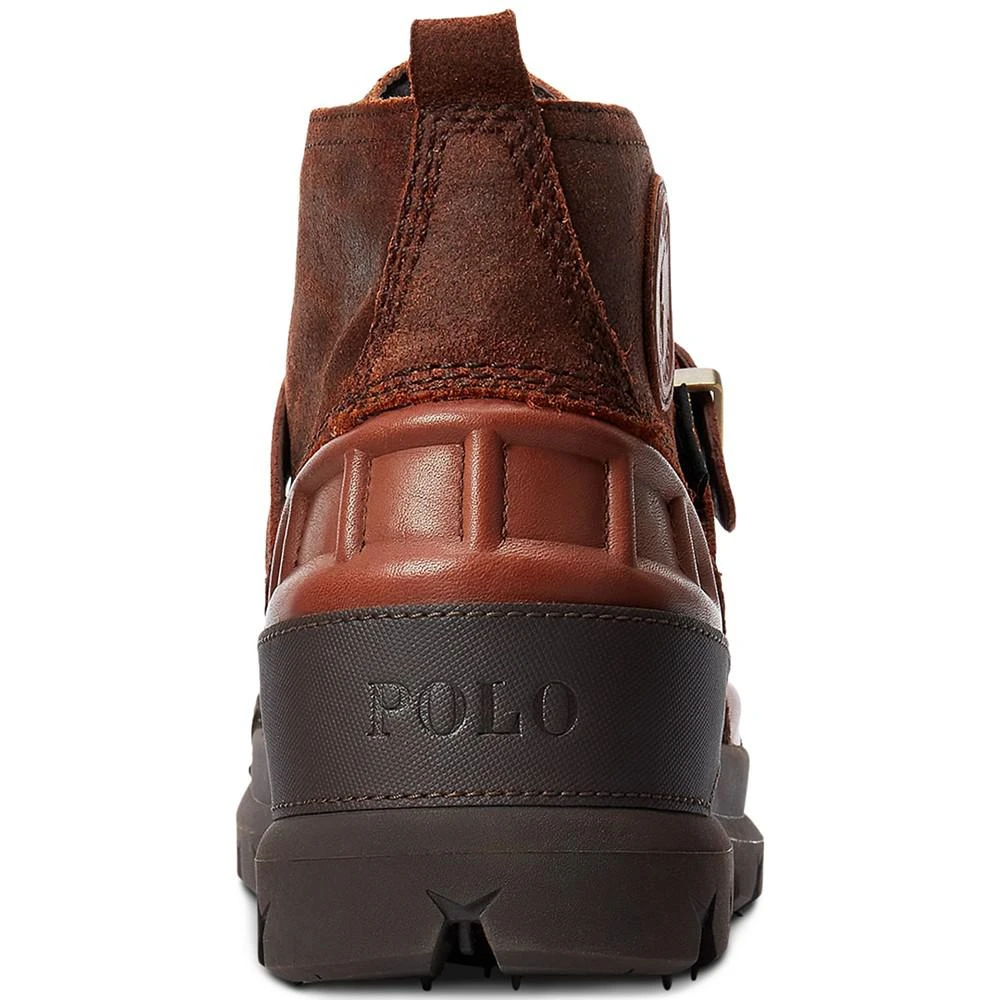 商品Ralph Lauren|Men's Oslo Low Waterproof Leather & Suede Boot,价格¥634,第2张图片详细描述