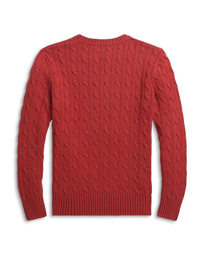 商品Ralph Lauren|Boys' Polo Bear Cable Knit Sweater - Little Kid, Big Kid,价格¥158,第2张图片详细描述
