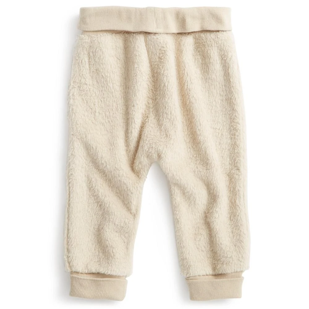 商品First Impressions|Baby Boys Faux Sherpa Jogger Pants, Created for Macy's,价格¥88,第2张图片详细描述