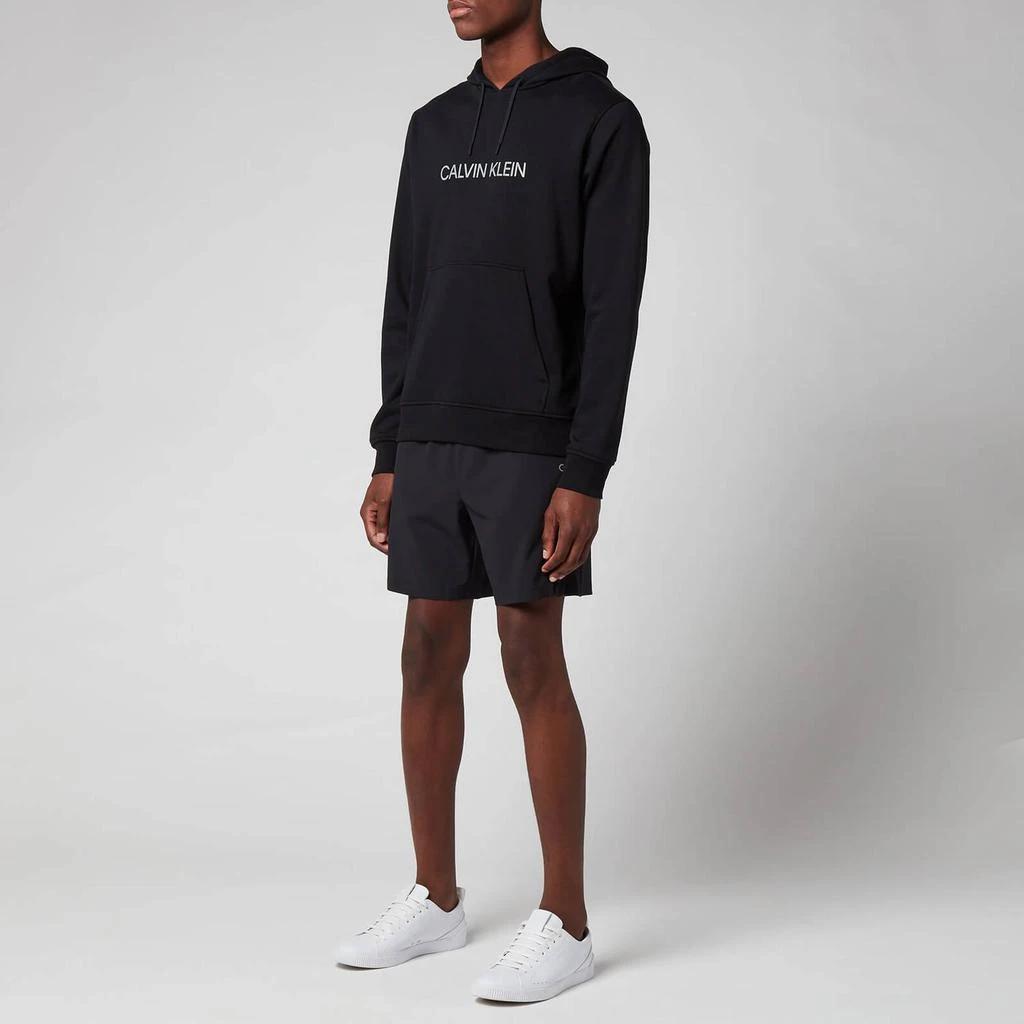 商品Calvin Klein|Calvin Klein Performance Men's Pullover Hoodie - Black,价格¥436,第3张图片详细描述