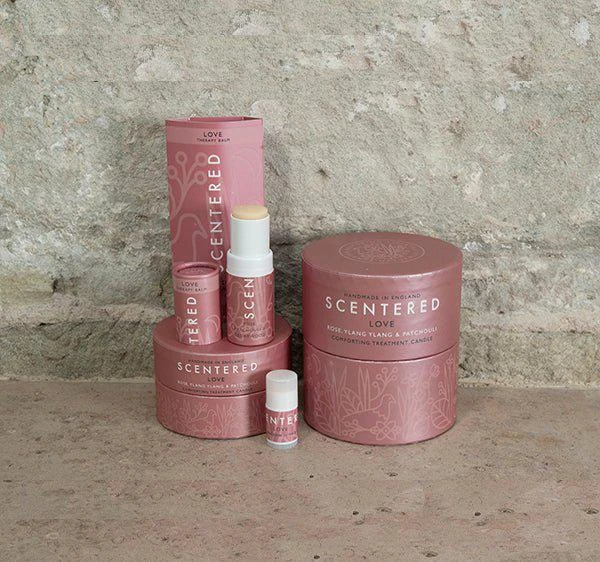 商品Scentered|LOVE Travel Aromatherapy Candle 3 OUNCE,价格¥220,第2张图片详细描述