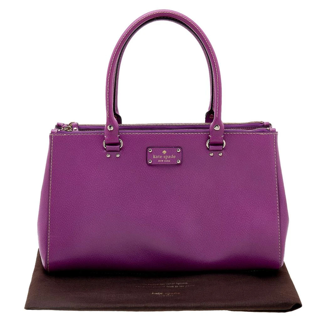 Kate Spade Fuchsia Leather Double Zip Tote 商品