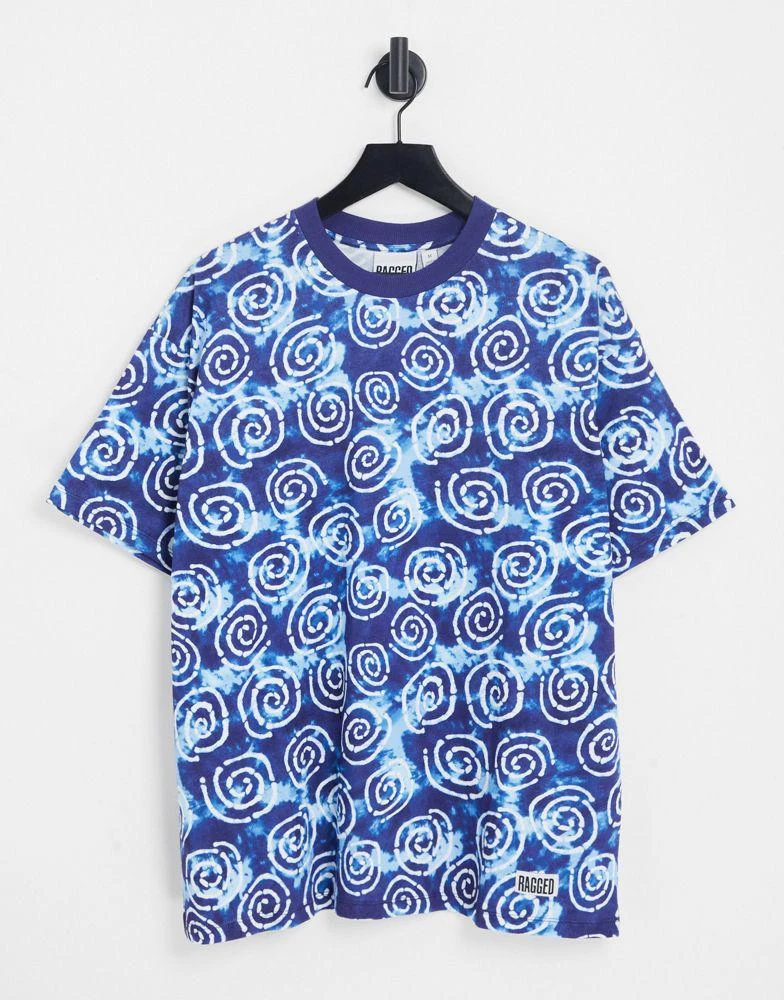 商品The Ragged Priest|The Ragged Priest confusion t-shirt in blue,价格¥124,第1张图片