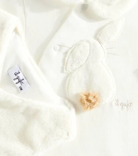 商品IL GUFO|Baby playsuit and vest set,价格¥1976,第3张图片详细描述