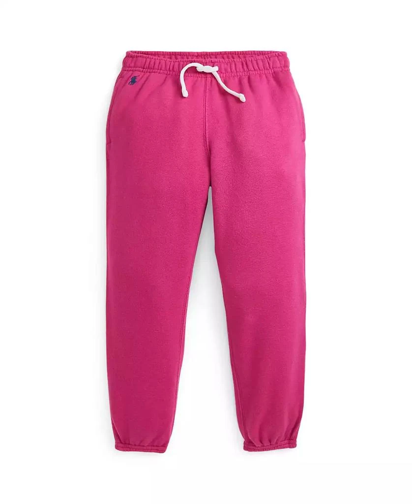 商品Ralph Lauren|Toddler & Little Girls Fleece Jogger Pants,价格¥277,第1张图片