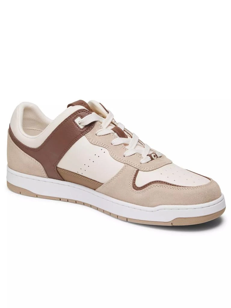 商品Coach|Coach Leather Low-Top Sneakers,价格¥731,第2张图片详细描述