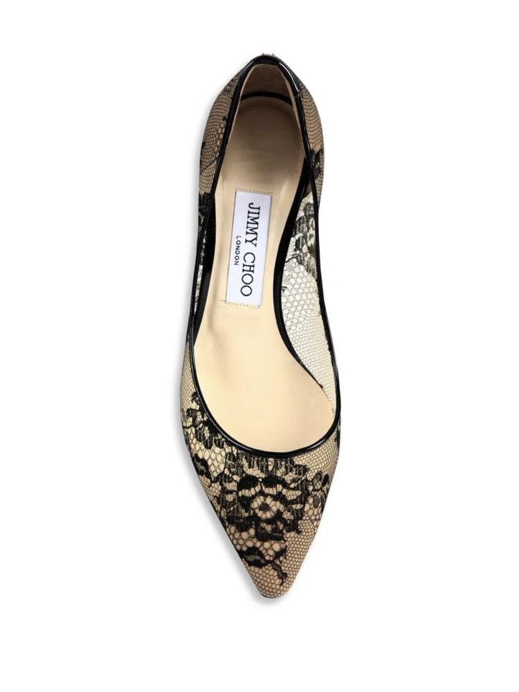 商品Jimmy Choo|Romy 60 蕾丝高跟鞋,价格¥2385,第4张图片详细描述