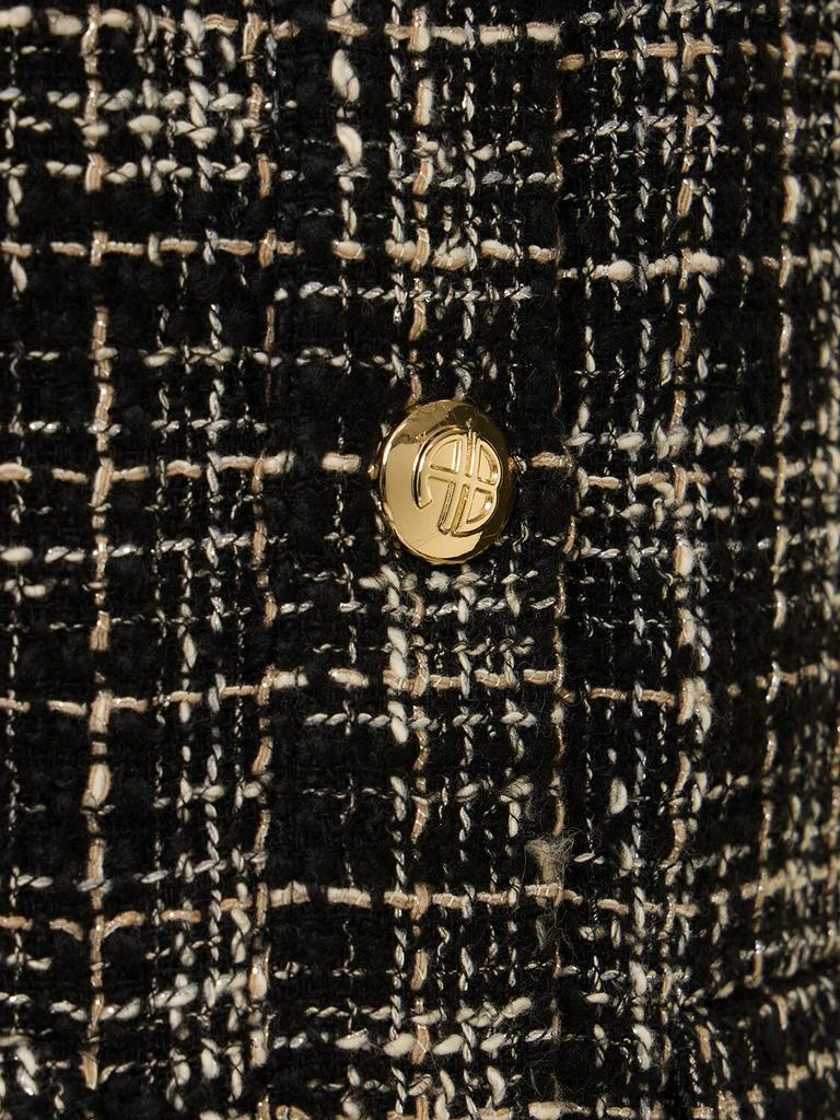 商品ANINE BING|Corey Metallic Plaid Jacket,价格¥2609,第3张图片详细描述