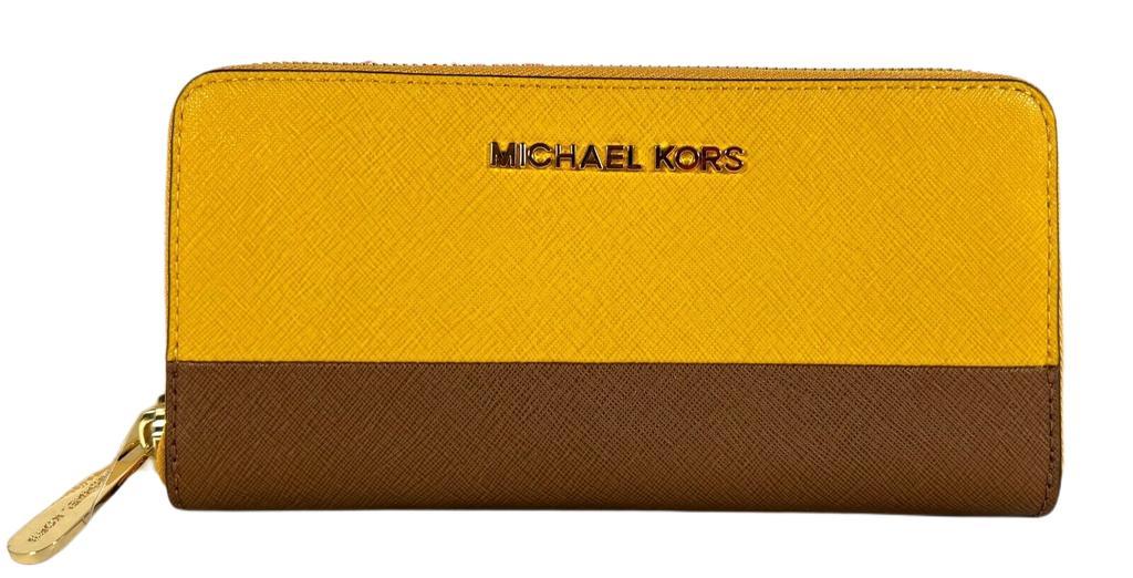 商品Michael Kors|Michael Kors Jet Set Travel Zip Around Continental Wallet,价格¥974,第1张图片