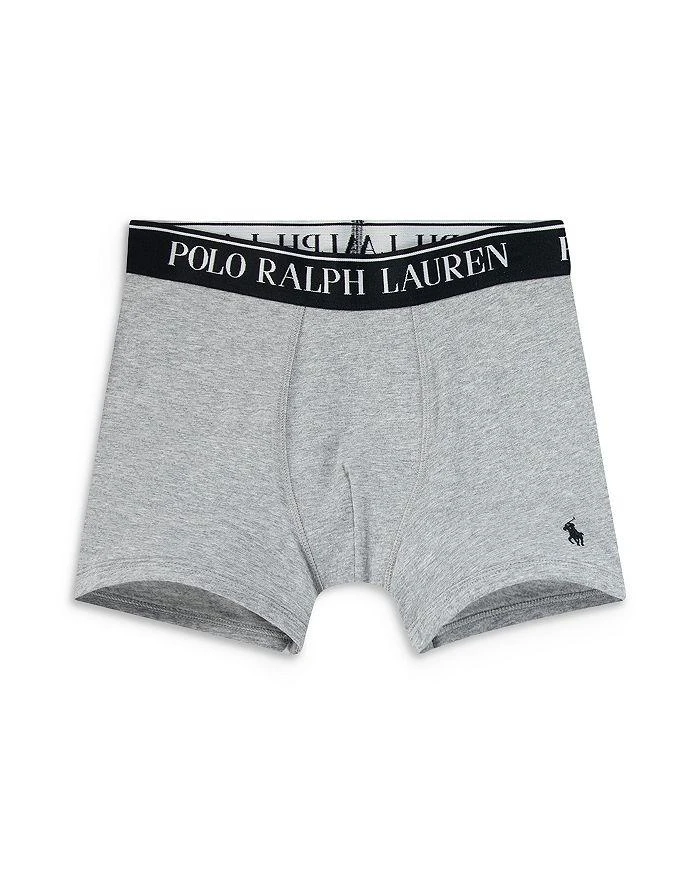 商品Ralph Lauren|Boys' Cotton Stretch Jersey Boxer Briefs, Pack of 3 - Big Kid,价格¥181,第5张图片详细描述