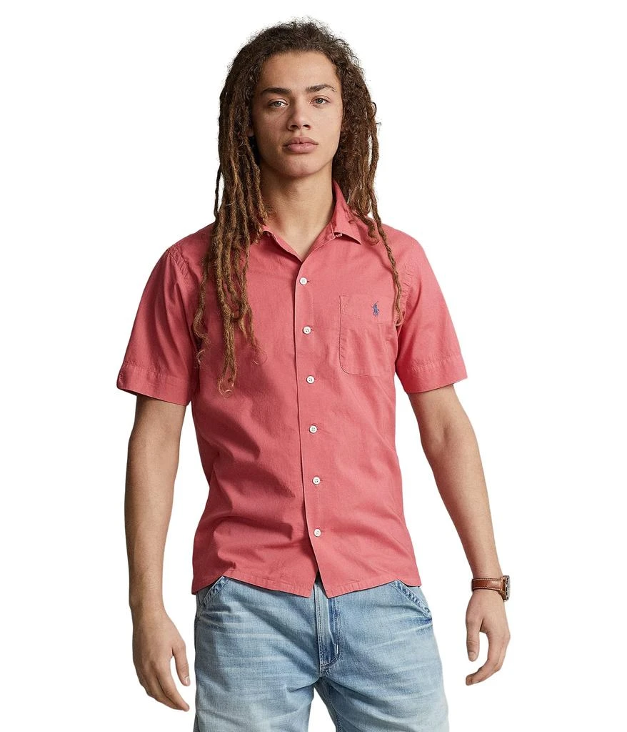 商品Ralph Lauren|Classic Fit Woven Camp Shirt,价格¥455,第1张图片