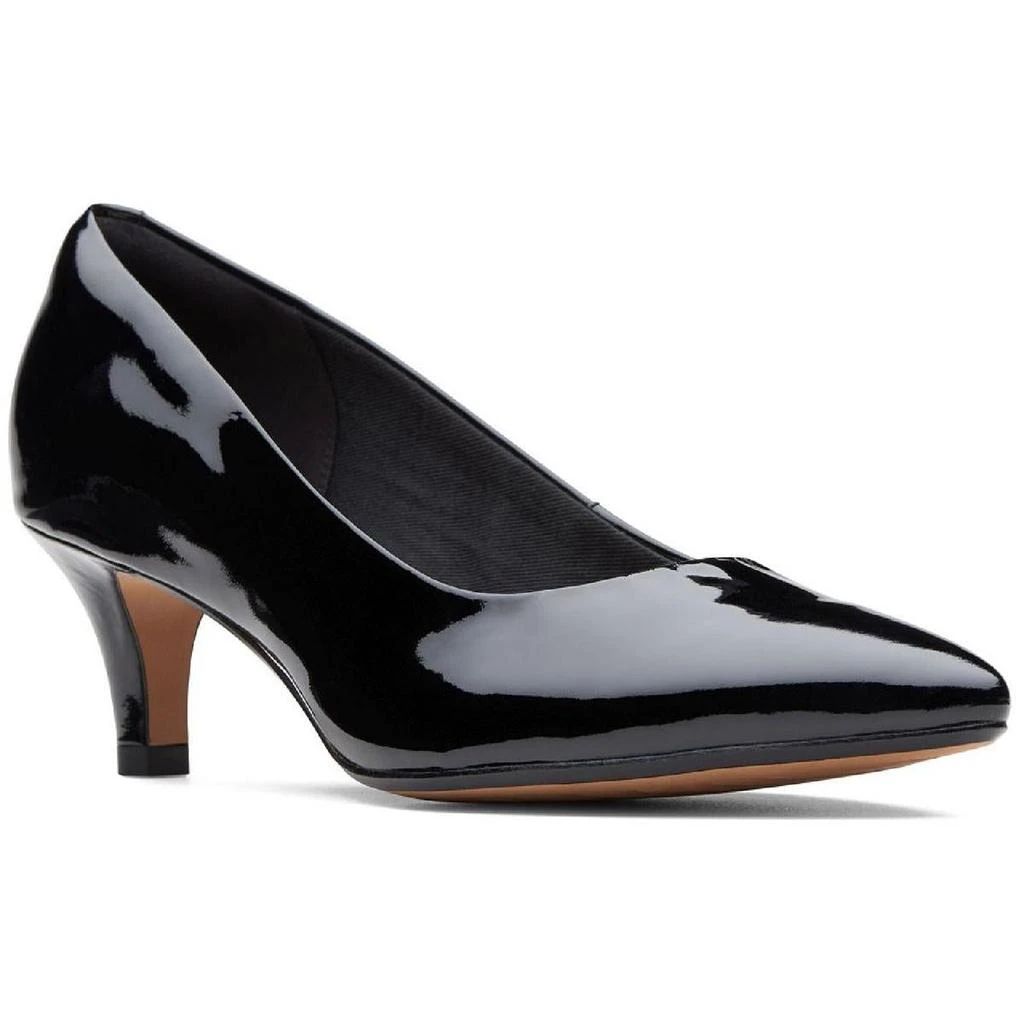 商品Clarks|Clarks Women's Linvale Jerica Classic Ortholite Dress Pump Kitten Heels,价格¥334,第1张图片