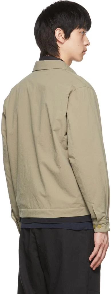 商品DESCENTE|Khaki Polyester Shirt,价格¥539,第3张图片详细描述