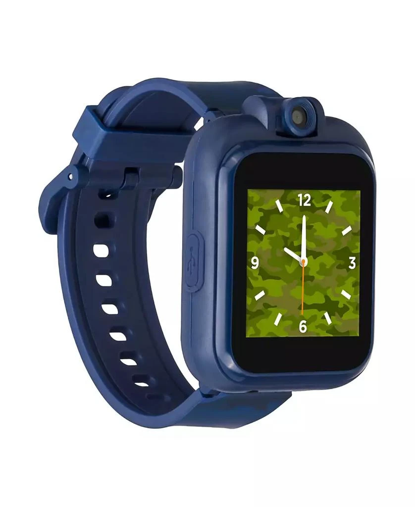 商品Playzoom|Kid's 2 Blue Camouflage Print Tpu Strap Smart Watch,价格¥484,第1张图片